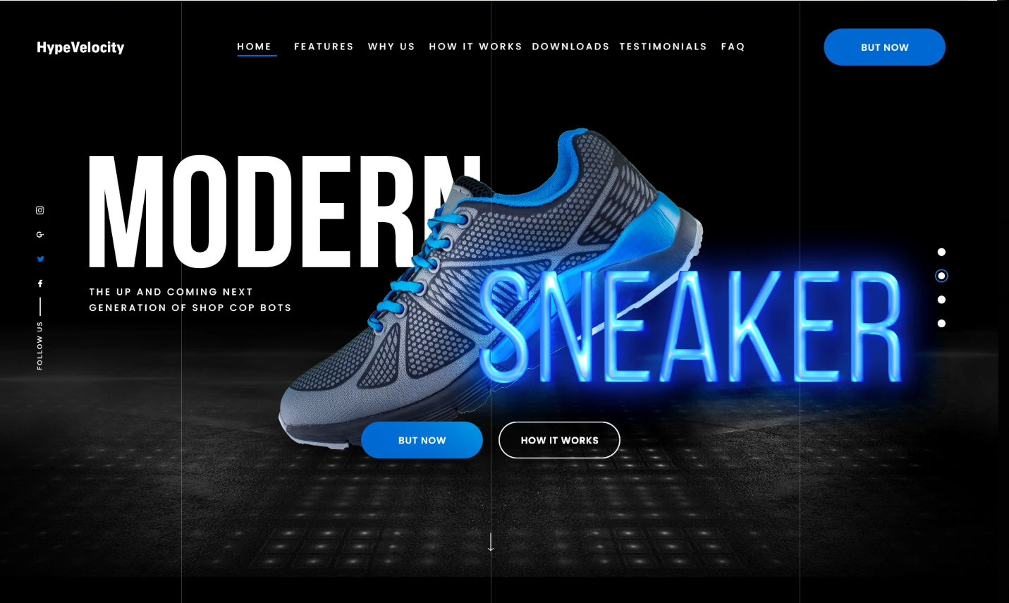 Shoe Store Web Design